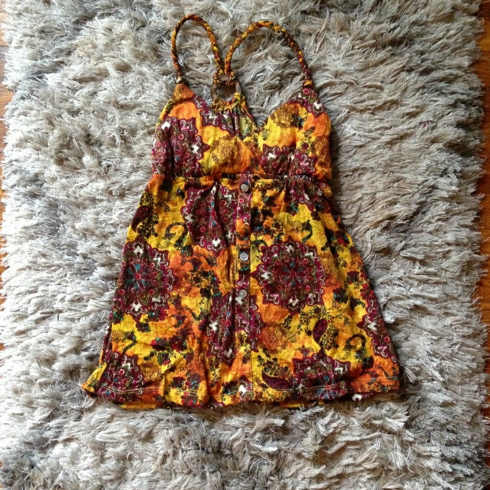 Boho Racerback top
